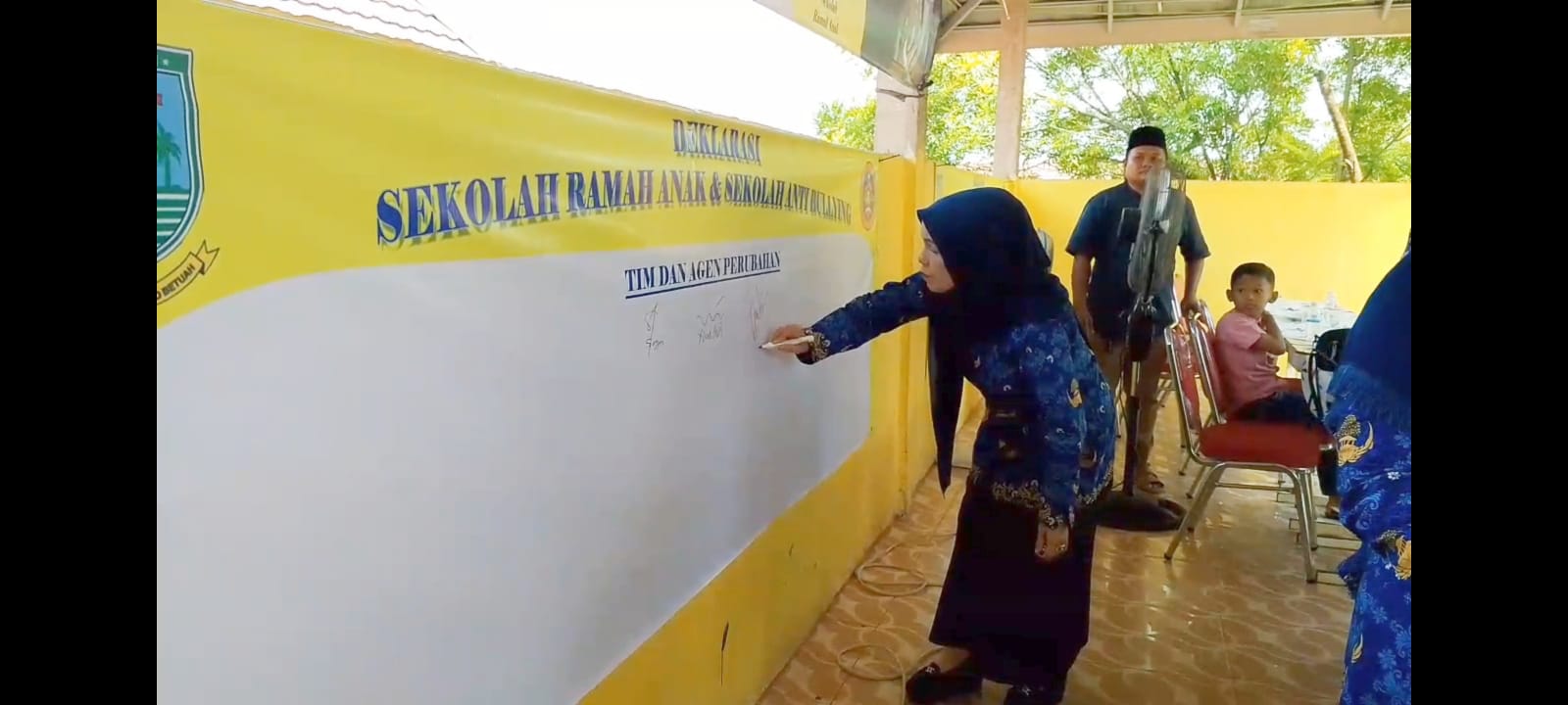 SMPN 22 Kota Jambi Menggelar Deklarasi Sekolah Anti Perundungan dan Sekolah Ramah anak